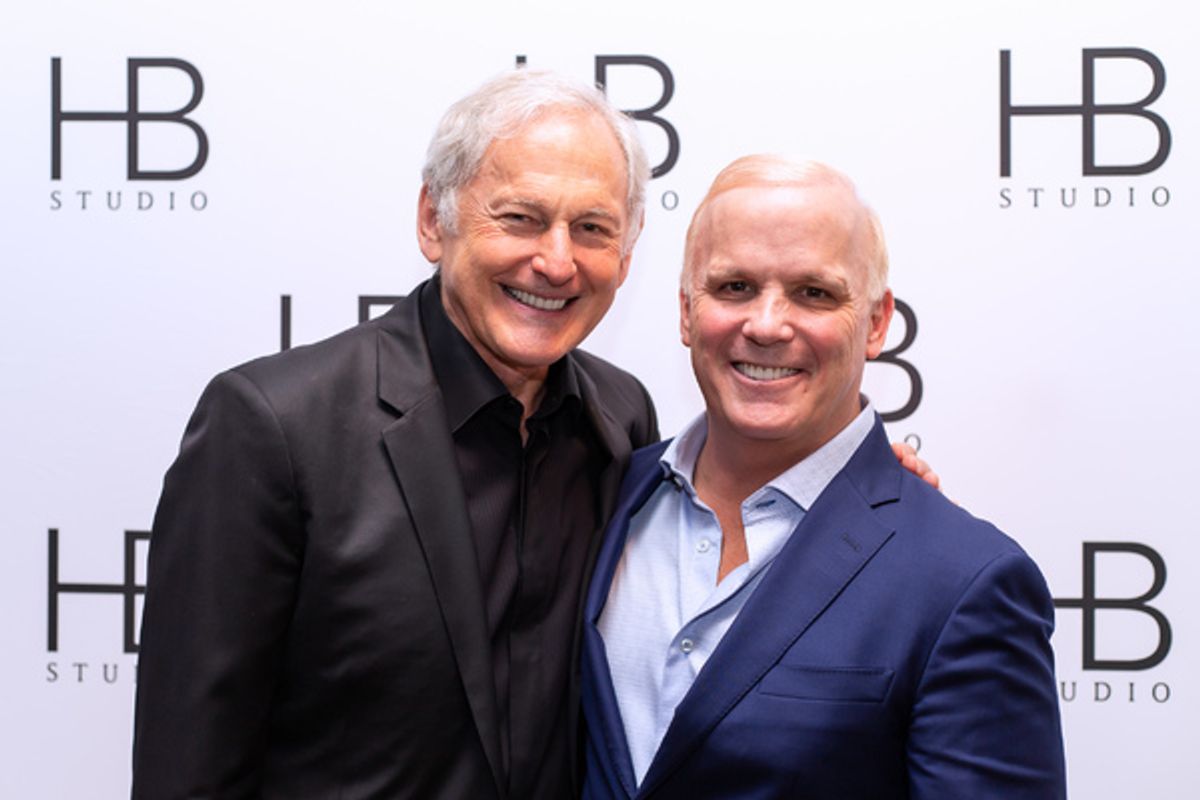 Victor Garber and Scott Ellis at 