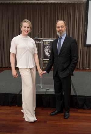 Katie Finneran and David Hyde Pierce Photo