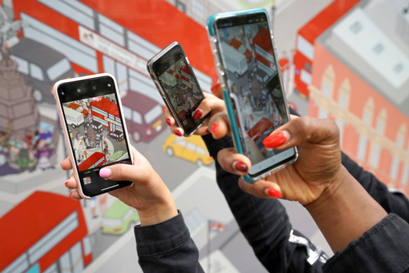 Photo Flash: TKTS Unveils Theatre Mural Alongside West End Stars  Image