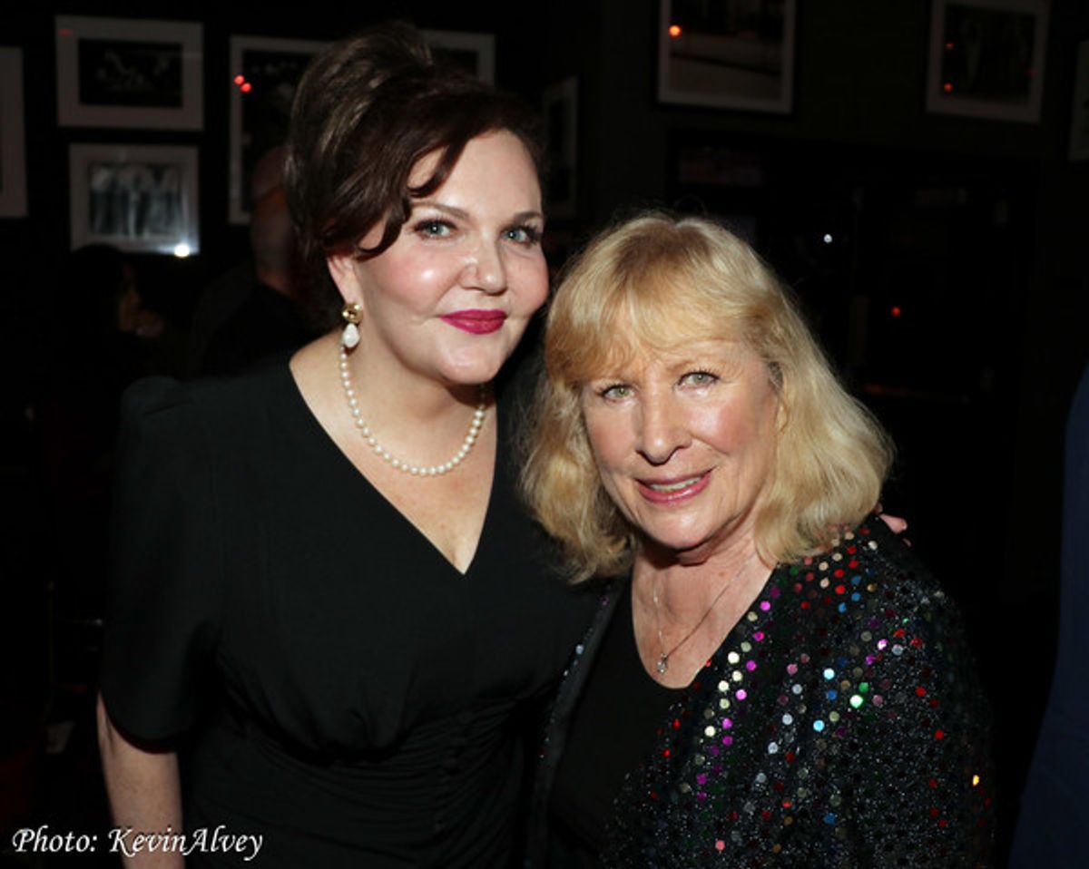 Dorothy Bishop, Christina Crawford at 