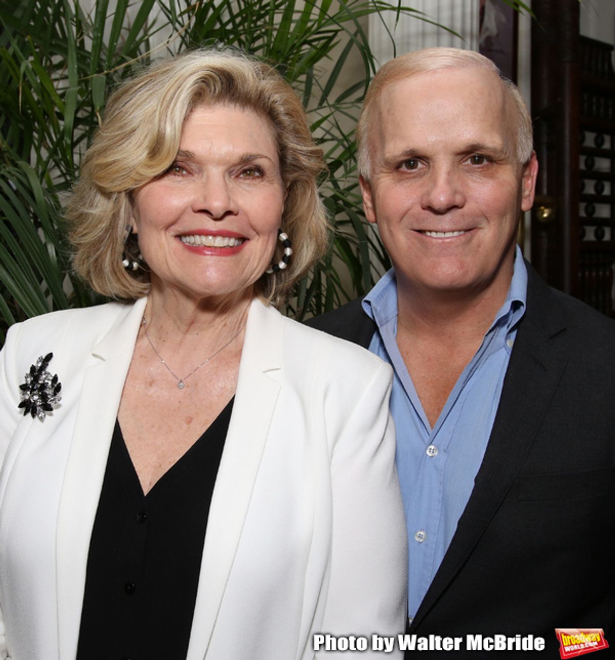 Debra Monk and Scott Ellis  at 