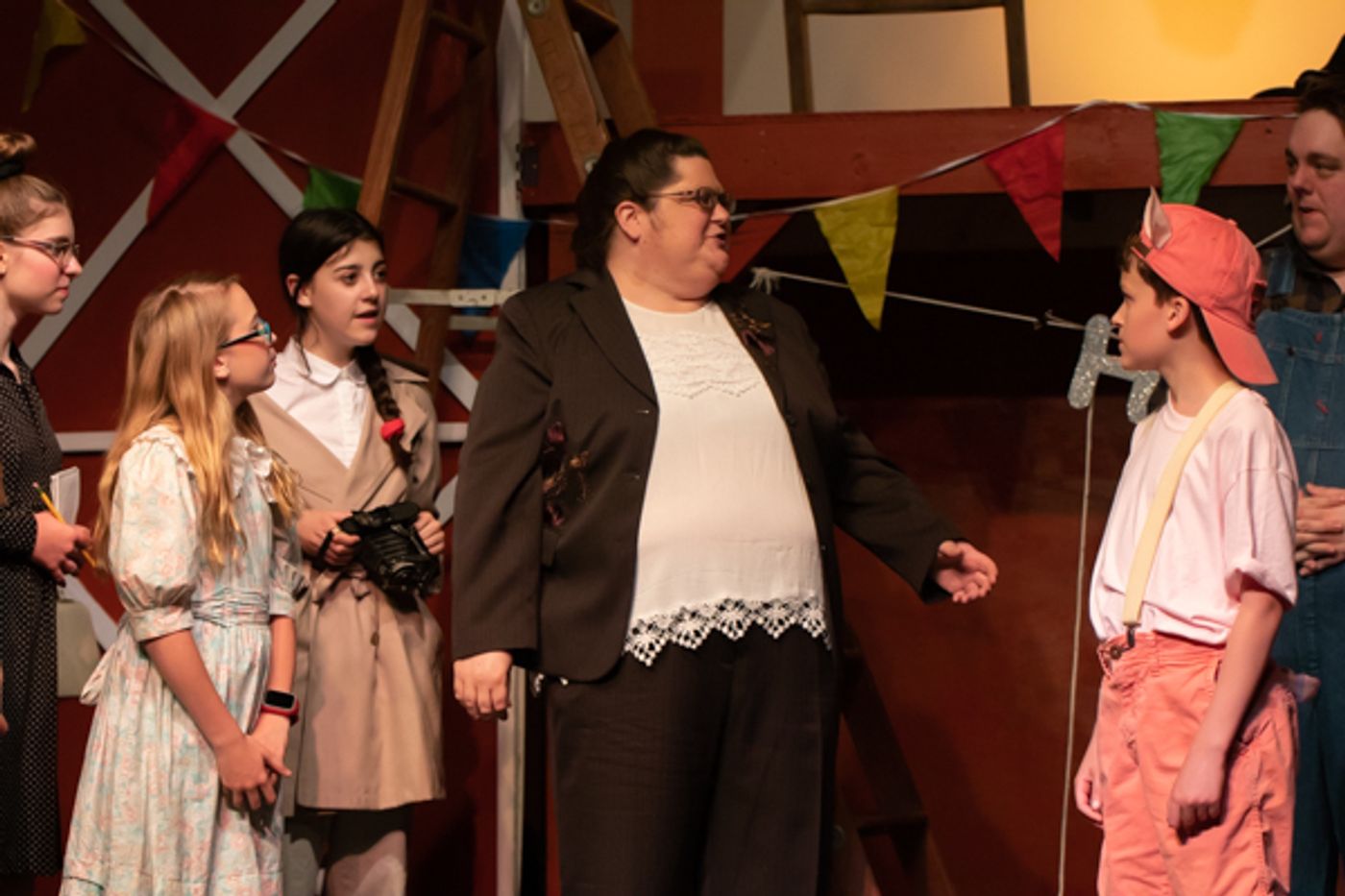 Photo Coverage: First look at Wagnalls Community Theater Presents CHARLOTTE'S WEBB  Image