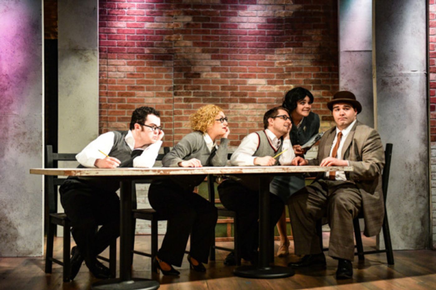 Photo Flash: Inside Look at Underscore Theatre's THE BALLAD OF LEFTY & CRABBE  Image