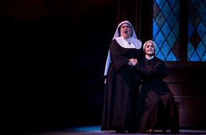 Mother Superior (Katie Banks-Todd) exhorts Maria (Catherine Charlebois) to "Climb Eve Photo