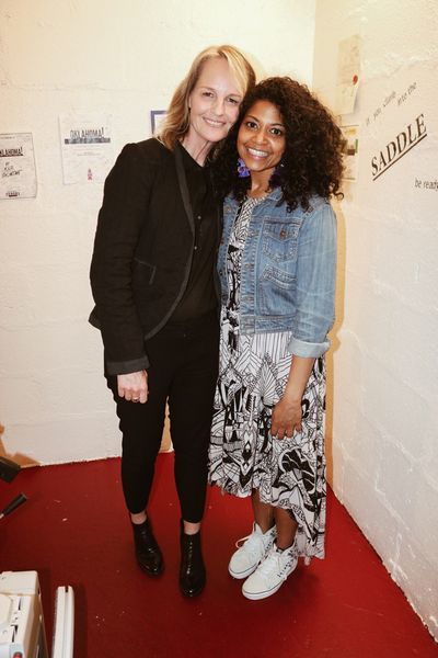 Helen Hunt with Rebecca Naomi Jones Photo