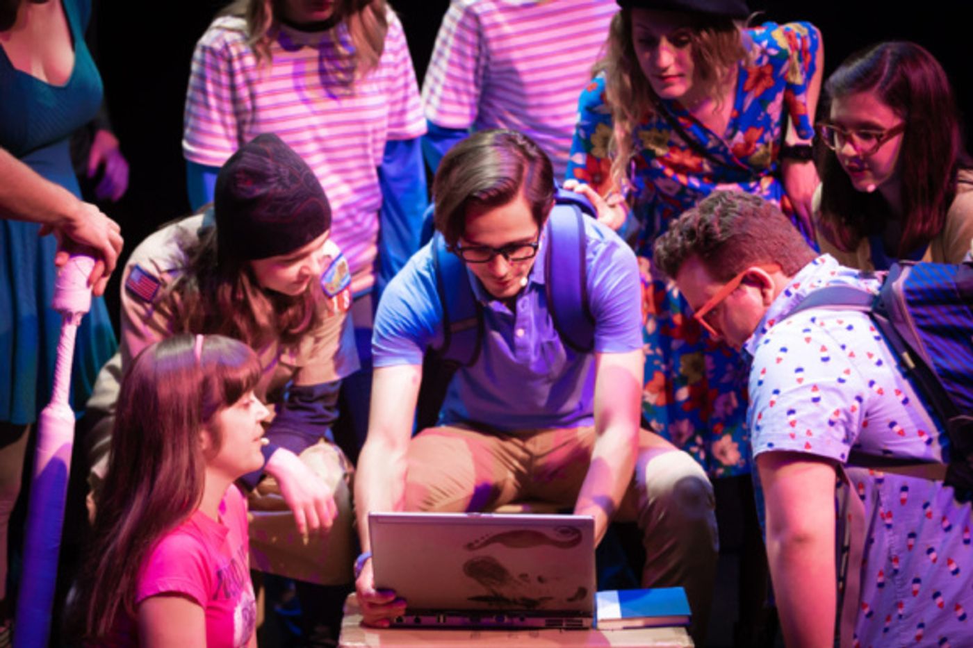 Photo Flash: A Glimpse Of The Nerd Vs. Bully Face Off In THE BULLY PROBLEM  Image