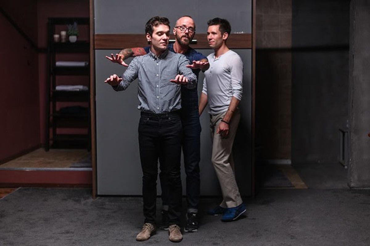 Joe Giovannetti, Larry Todd Cousineau, Matt Huston at 