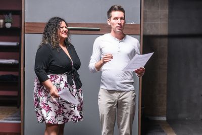 Brittney Brown and Matt Huston Photo