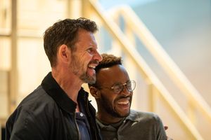 Lloyd Owen and Enyi Okoronkwo Photo