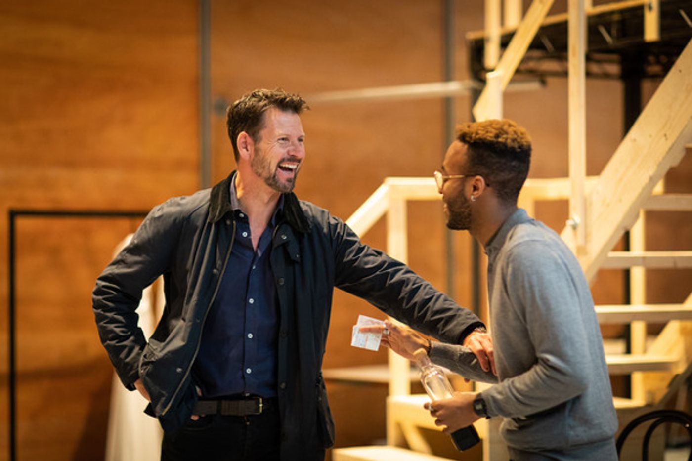 Photo Flash: Inside Rehearsal For NOISES OFF at Lyric Hammersmith  Image