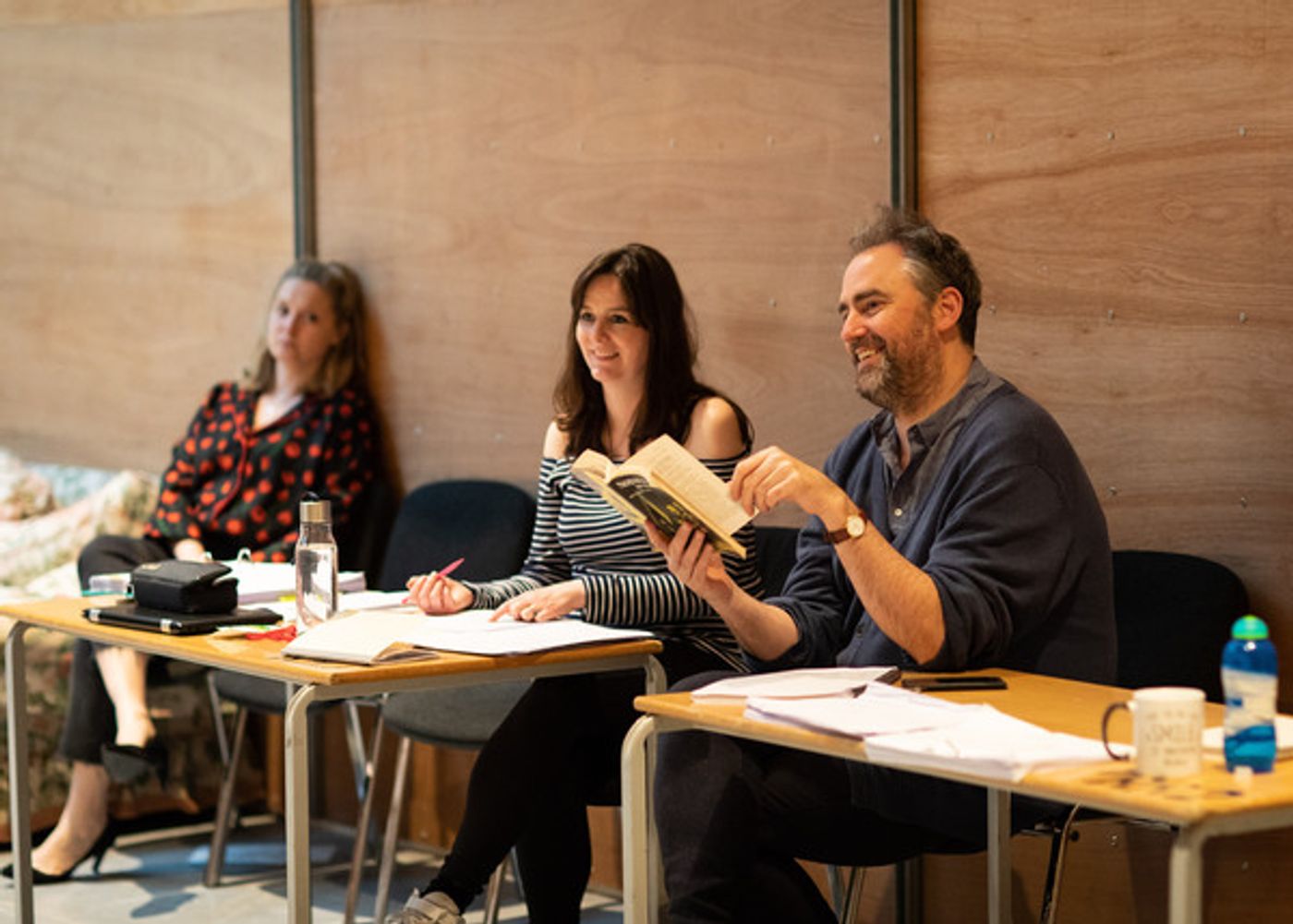 Photo Flash: Inside Rehearsal For NOISES OFF at Lyric Hammersmith  Image