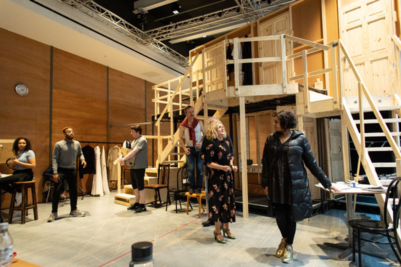 Photo Flash: Inside Rehearsal For NOISES OFF at Lyric Hammersmith  Image