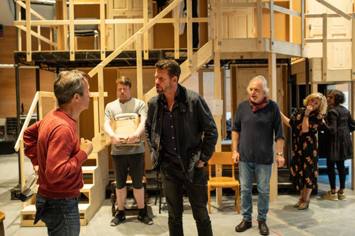 Photo Flash: Inside Rehearsal For NOISES OFF at Lyric Hammersmith  Image