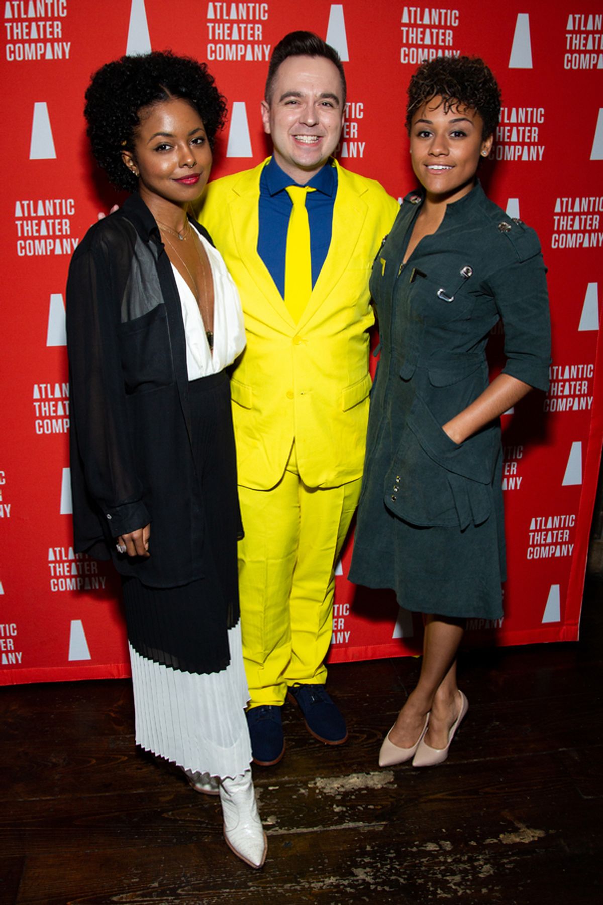 Adrienne Warren, Benjamin Rauhala, Ariana DeBose at 