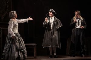 Gina Riley, Anton Beadle, and Anthony Warlow Photo