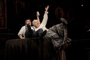 Anthony Warlow and Gina Riley Photo