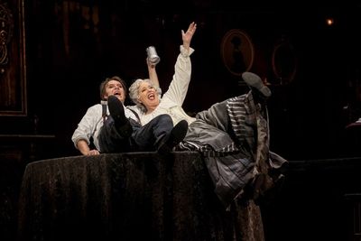 Anthony Warlow and Gina Riley Photo