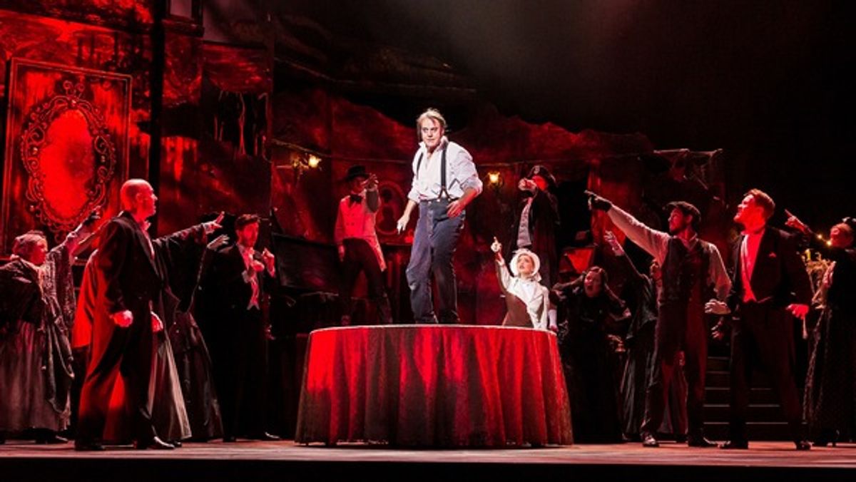 Anthony Warlow and Cast at 