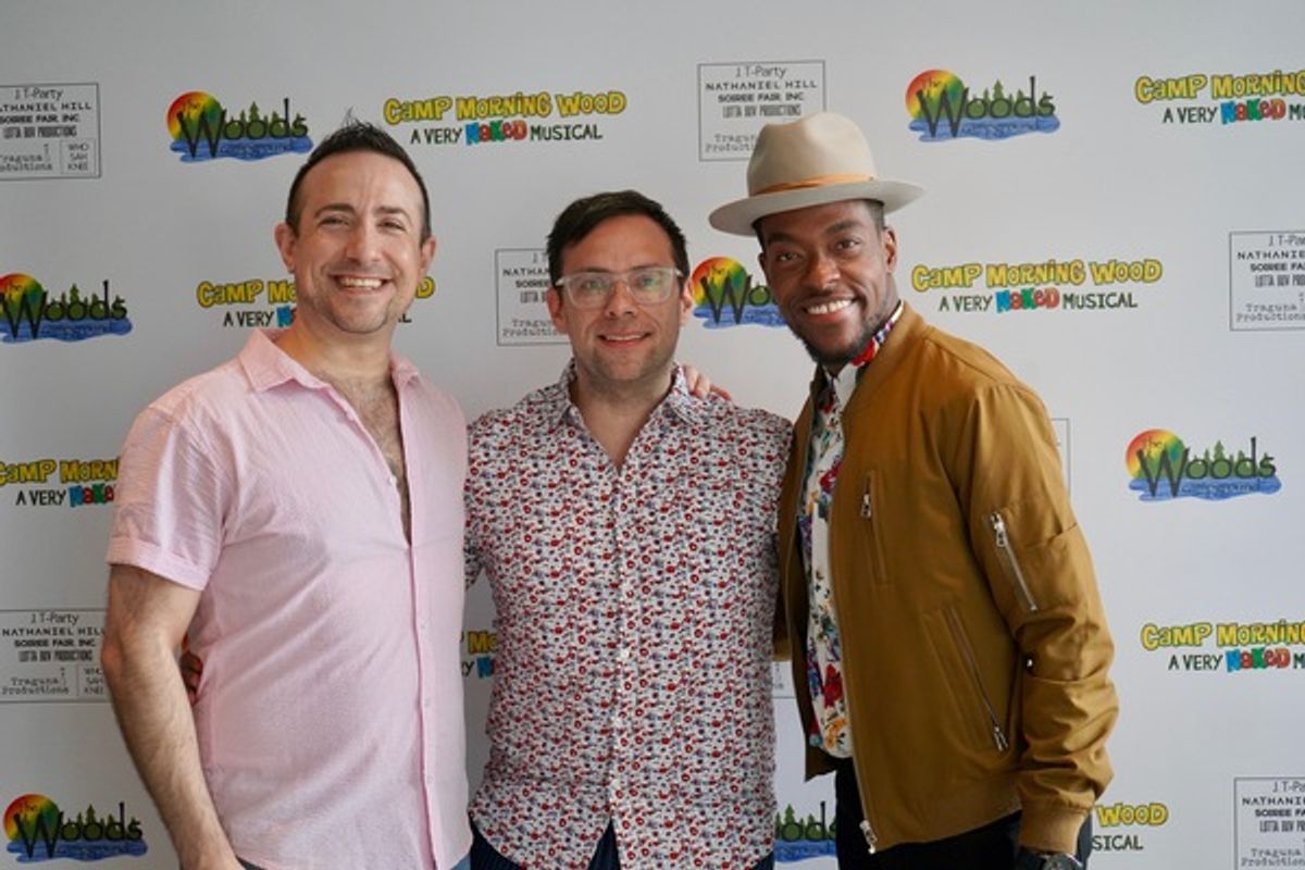 JAY FALZONE, MARC EARDLEY, IAN COULTER-BUFORD at 