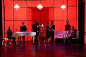 David Elder, Michele Ragusa, Nic Thompson, Erik Keiser, Frankie Thams, Bryn Purvis, Kari Ely, Nathaniel Burich, and Caleb Dicke @ BroadwayWorld David Elder, Michele Ragusa, Nic Thompson, Erik Keiser, Frankie Thams, Bryn Purvis, K Photo