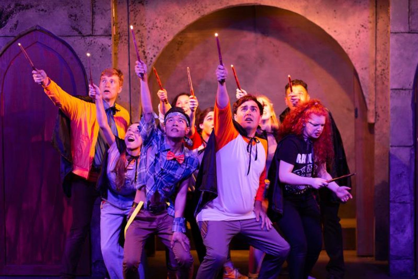 Photo Flash: PUFFS OR: SEVEN INCREASINGLY EVENTFUL YEARS AT A CERTAIN SCHOOL OF MAGIC At PowPAC Theatre Photo Flash: PUFFS OR: SEVEN INCREASINGLY EVENTFUL YEARS AT A CERTAIN SCHOOL OF MAGIC At PowPAC Theatre Image