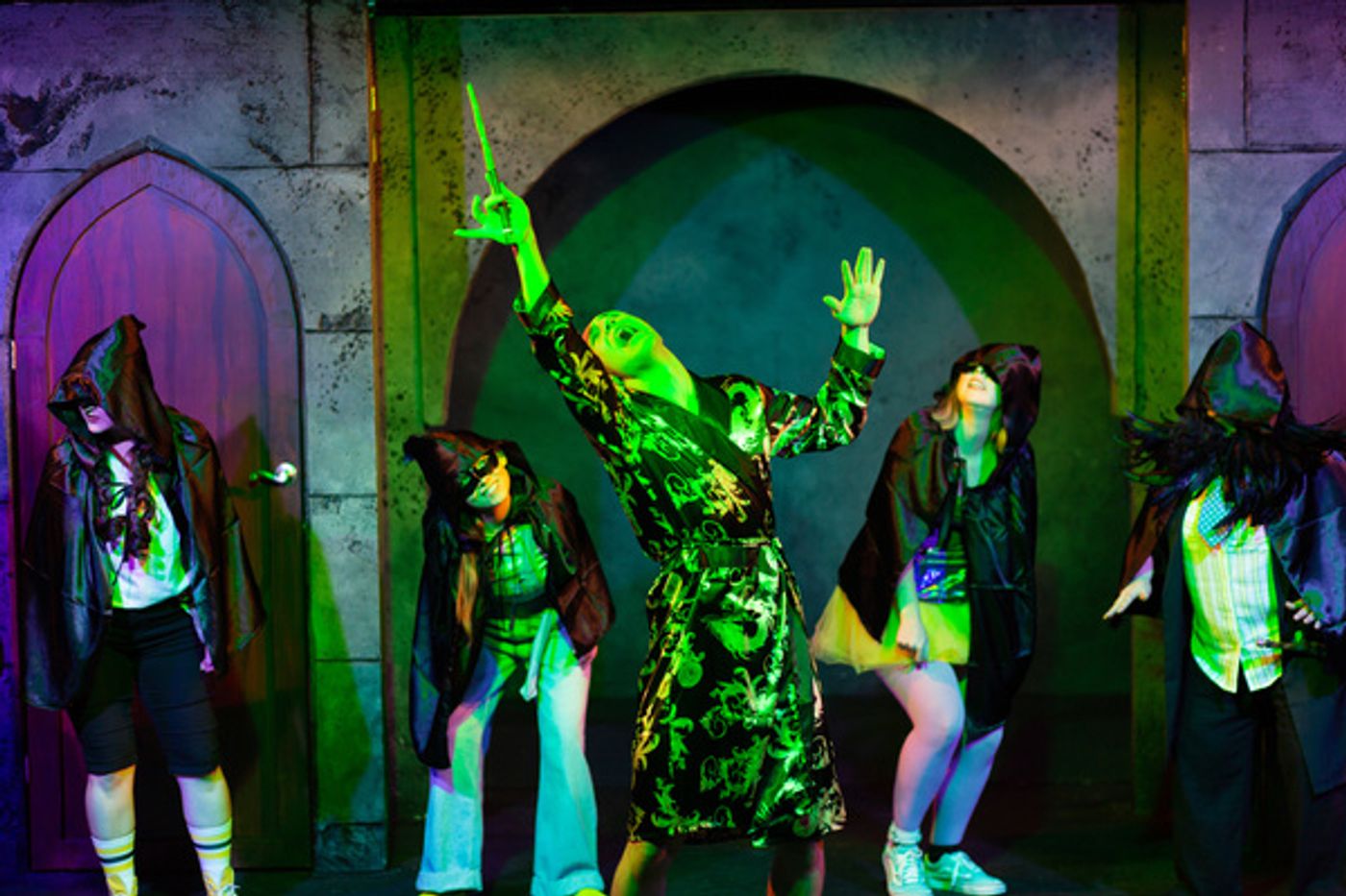 Photo Flash: PUFFS OR: SEVEN INCREASINGLY EVENTFUL YEARS AT A CERTAIN SCHOOL OF MAGIC At PowPAC Theatre Photo Flash: PUFFS OR: SEVEN INCREASINGLY EVENTFUL YEARS AT A CERTAIN SCHOOL OF MAGIC At PowPAC Theatre Image