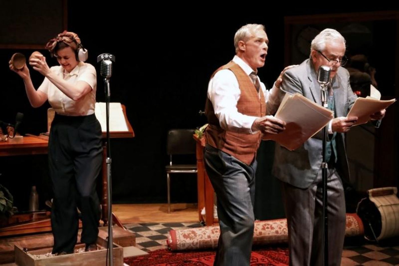 Review: The Days of Radio Plays Are Recreated in MURDER ON THE WIRELESS  Image
