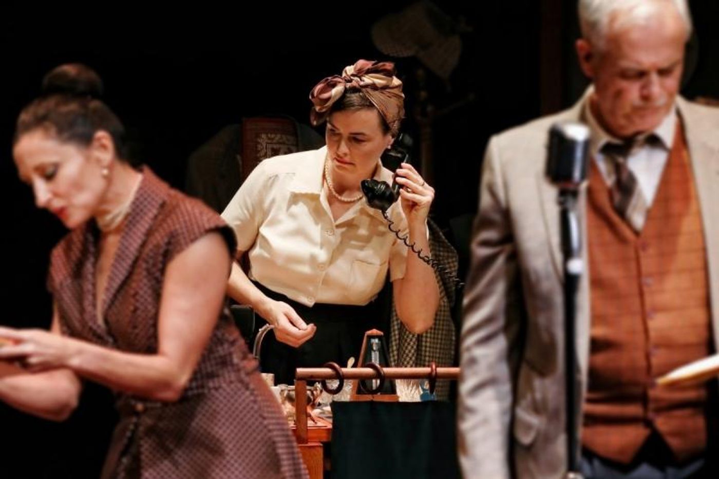 Review: The Days of Radio Plays Are Recreated in MURDER ON THE WIRELESS Review: The Days of Radio Plays Are Recreated in MURDER ON THE WIRELESS Image