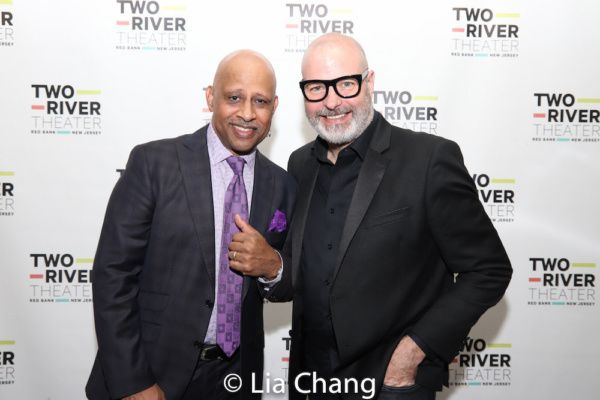 Director Ruben Santiago-Hudson and Scenic Designer Michael Carnahan Photo