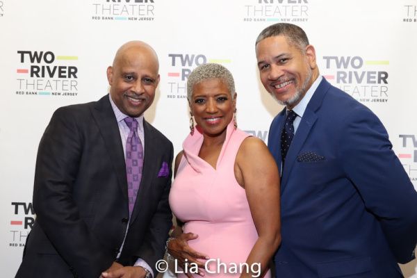 Ruben Santiago-Hudson, Marva Hicks and her husband, Akwasi Taha Photo