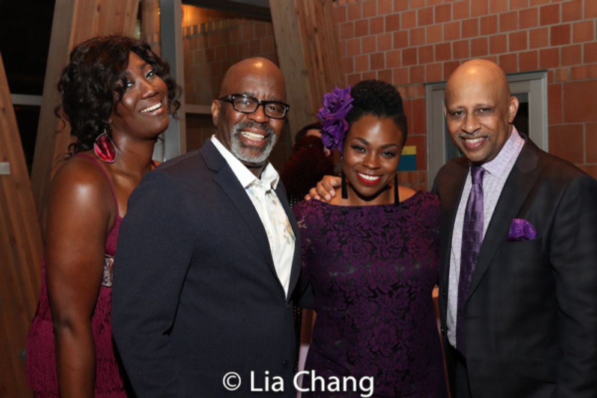 Amber Iman, Kenneth L. Roberson, Stacey Sargeant and Ruben Santiago-Hudson at 