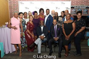 Seated: Choreographer Kenneth L. Roberson, Director Ruben Santiago-Hudson. Standing:  Photo