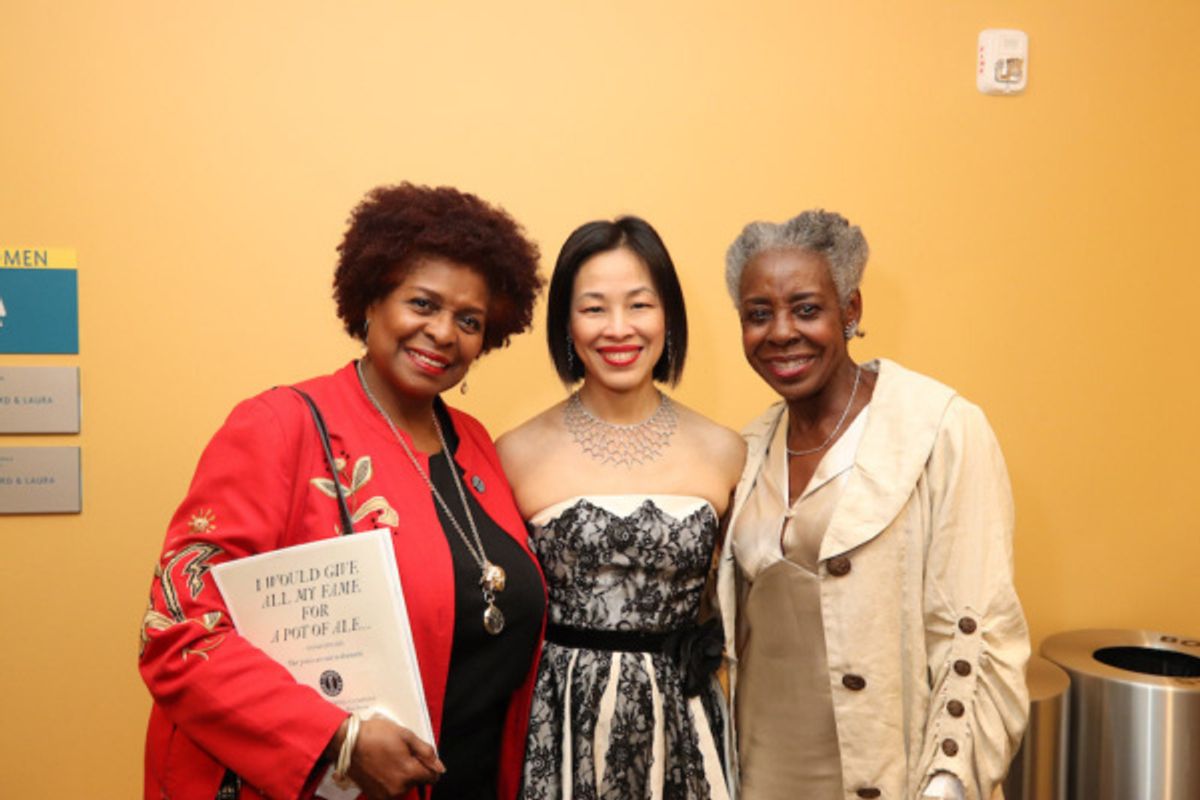 Lia Chang, Marjorie Johnson at 