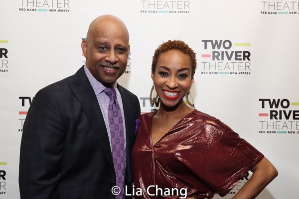 Ruben Santiago-Hudson and Allison Semmes Photo