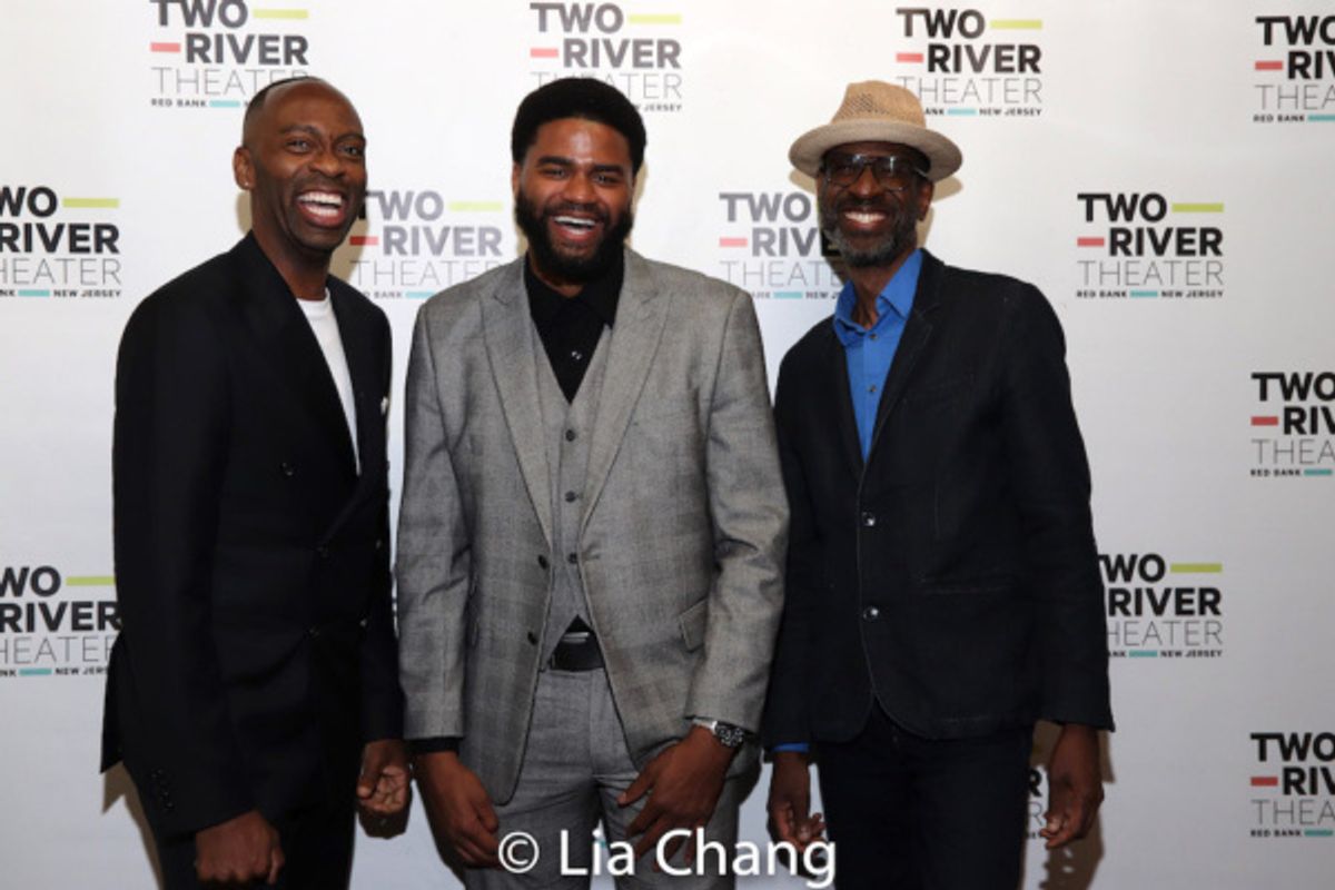 Steve Broadnax, a guest and Brian D. Coats at 