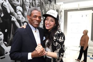 2019 Richard Seff Award winner and 2019 Tony Award winner Andre De Shields and Yvette Gonzalez-Nacer @ BroadwayWorld 2019 Richard Seff Award winner and 2019 Tony Award winner Andre De Shields and Yvette Photo