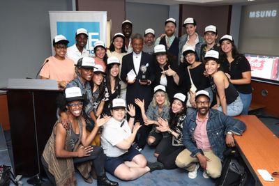 2019 Richard Seff Award winner and 2019 Tony Award winner Andre De Shields and the co Photo