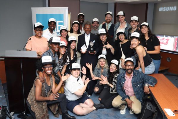 2019 Richard Seff Award winner and 2019 Tony Award winner Andre De Shields and the co Photo