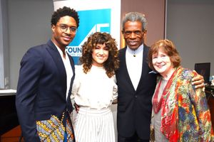 Actors'' Equity Foundation honorees Ephraim Sykes, Sarah Stiles, Tony winner Andre De Shields and Marylouise Burke @ BroadwayWorld Actors'' Equity Foundation honorees Ephraim Sykes, Sarah Stiles, Tony winner Andre De Photo