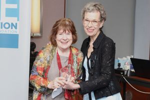 2019 Richard Seff Award winner Marylouise Burke and Judith Rice, President of Actors? Equity Foundation @ BroadwayWorld 2019 Richard Seff Award winner Marylouise Burke and Judith Rice, President of Actors? Photo
