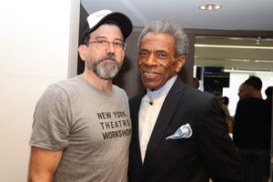 David Neumann and 2019 Richard Seff Award winner and 2019 Tony Award winner Andre De Shields @ BroadwayWorld David Neumann and 2019 Richard Seff Award winner and 2019 Tony Award winner Andre De Photo