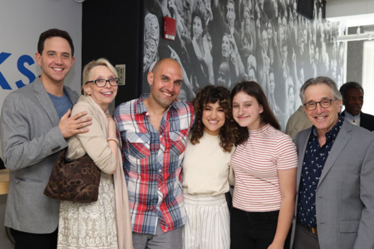 Tony winner Santino Fontana, Julie Halston, 2019 Clarence Derwent Award winner Sarah Stiles at 