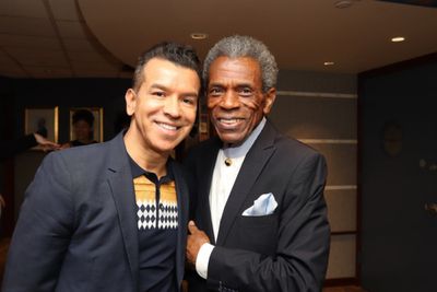 Tony Winner Sergio Trujillo and 2019 Richard Seff Award winner and 2019 Tony Award wi Photo