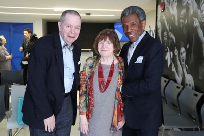 Peter Bartlett and 2019 Richard Seff Award winner 2019 Richard Seff Award winner and  Photo