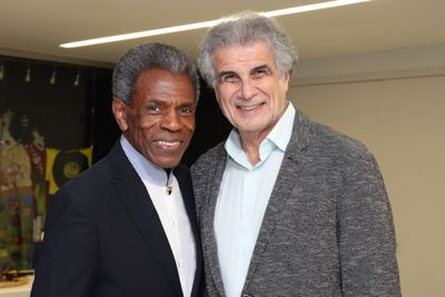 2019 Richard Seff Award winner and 2019 Tony Award winner Andre De Shields and Jim Mi Photo