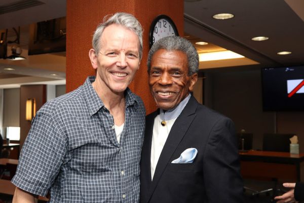 Stephen Bogardus and 2019 Richard Seff Award winner and 2019 Tony Award winner Andre  Photo