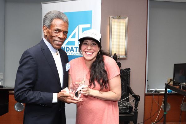 2019 Richard Seff Award winner and 2019 Tony Award winner Andre De Shields and 2019 T Photo