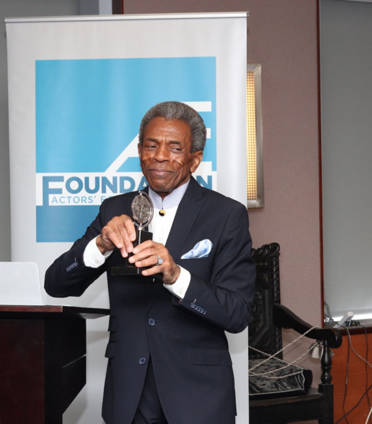 2019 Richard Seff Award winner and 2019 Tony Award winner Andre De Shields  at 