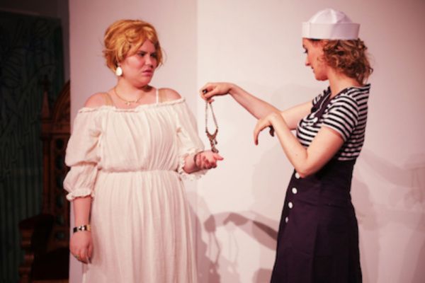 Maude Lardner Burke (left) and G raldine Dulex (right). Photo by Theo Cote Photo