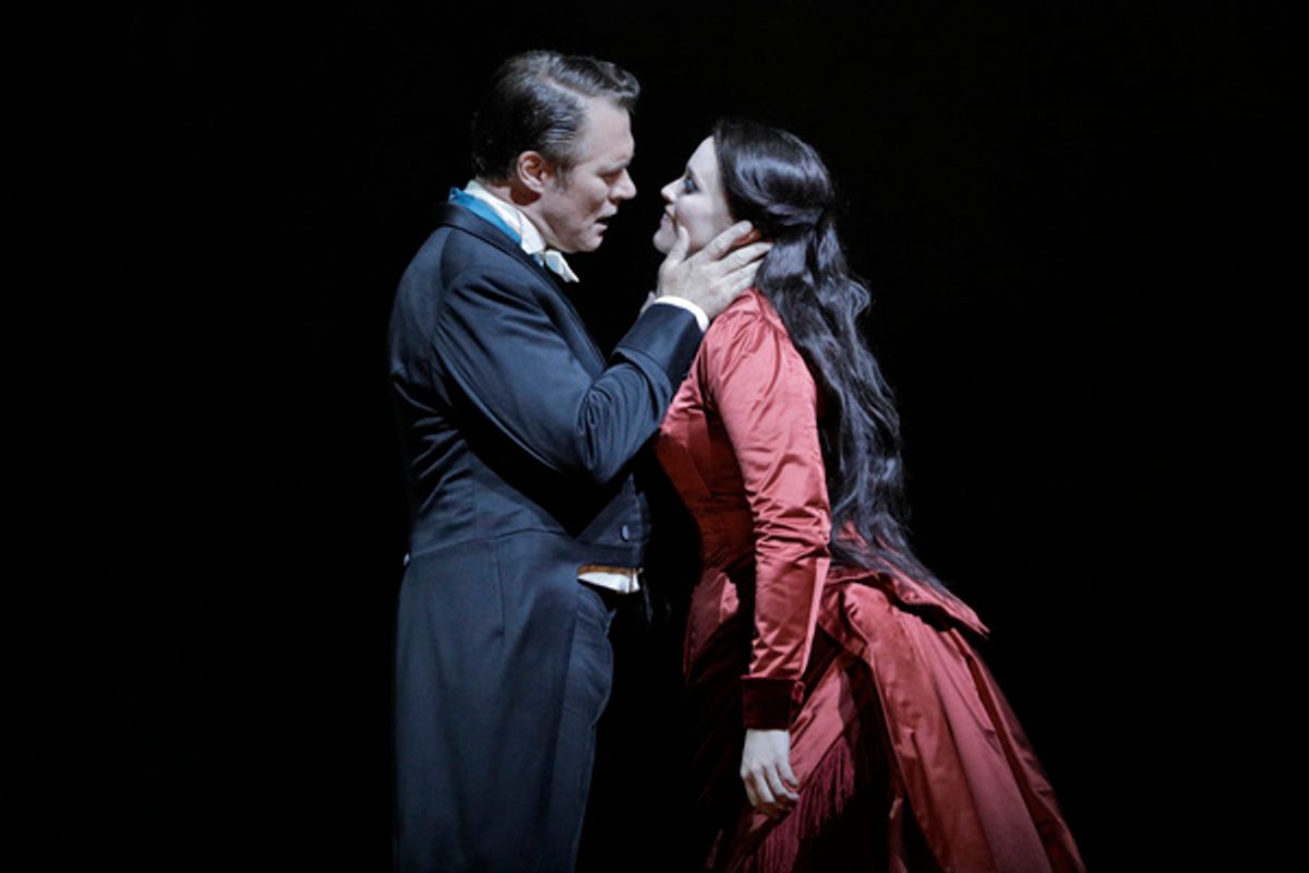 Rachel Willis-Sorensen and Brandon Jovanovich at 